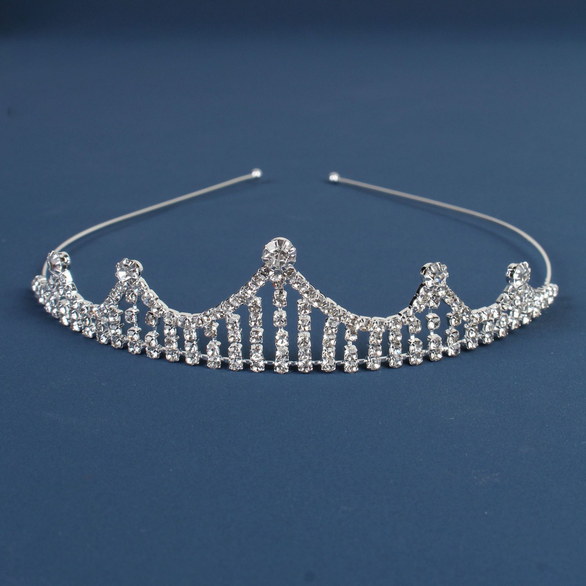 AliExpress Cross-border Korean-style Headring Bride Wedding Headwear Crown Girl Princess Stage Performance Crown Hair Accessories