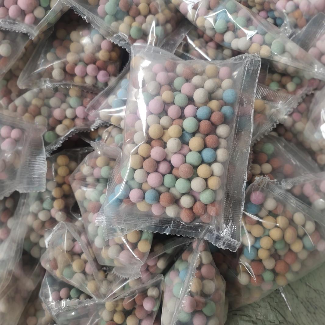 Supply of 100g Small Bag of Colorfuled Ceramsite Granules for Flower Paving, Water-Proof and Air-Proof Hydroponic Flower Small Ceramsite
