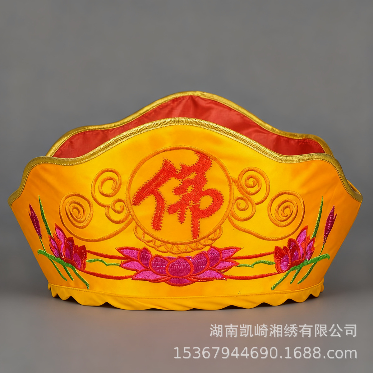 Five Buddha Hats, Tang Monk Hats, Monk Hats, Vairocana Hats, Available with or Without a Top, Special Hats for Performances and Acting, Exquisite and Comfortable