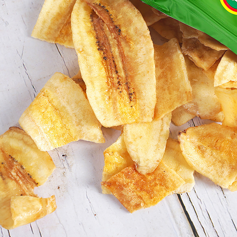 Philippines Imported Lucky Nafiq Banana Chips Internet Celebrity Casual Snacks New Year's Fruit Dried Banana 100g