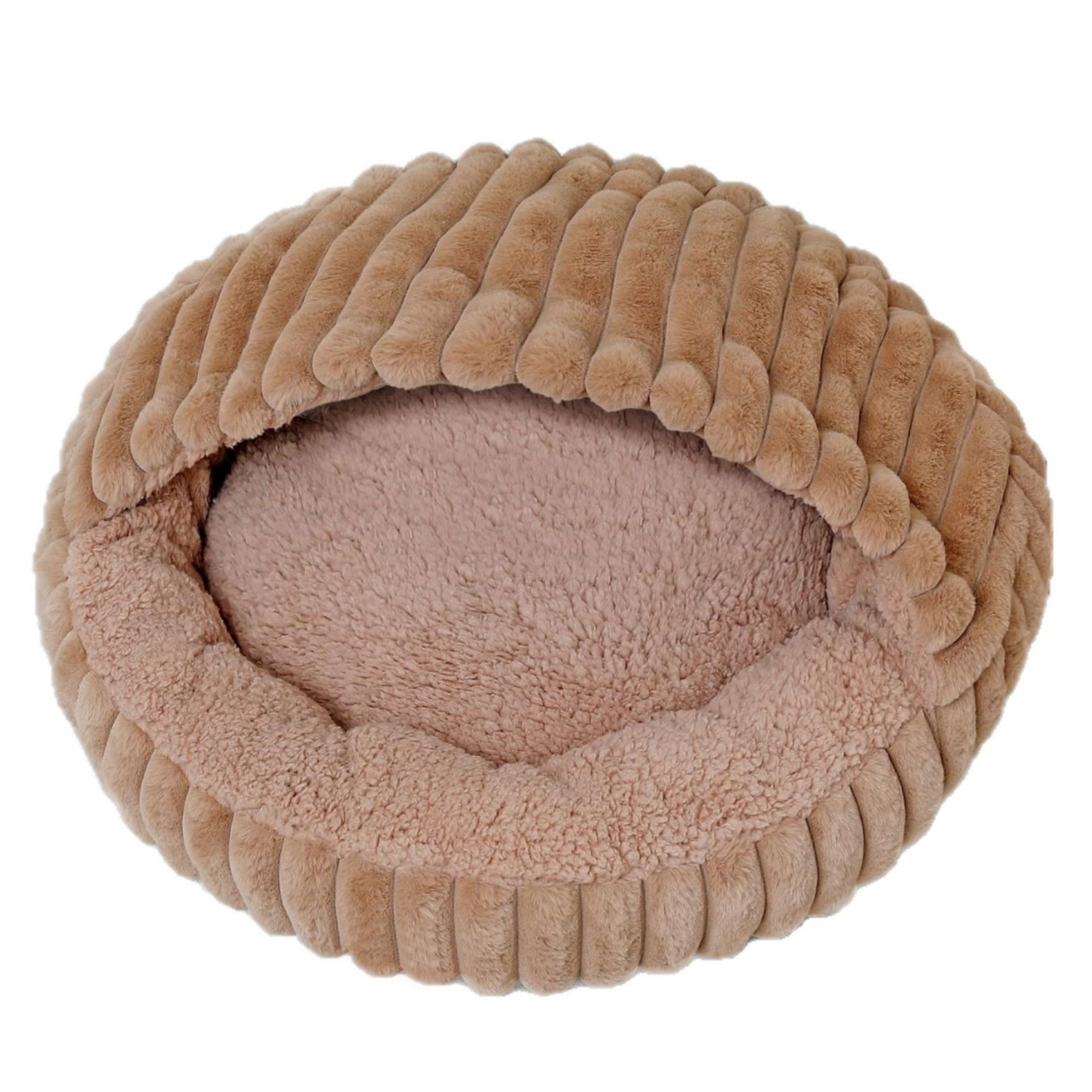 New High-Quality Rabbit Plush Dog Kennel with Blanket, Cat Kennel, Cold-Proof and Warm Pet Kennel, Straight Velvet Pet Mat