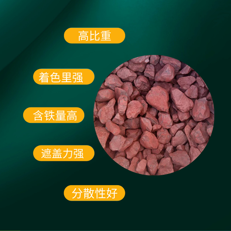 Supply of Hematite Powder Metallurgy Casting Iron Ore Water Treatment Smelting Steel Plant Hematite Block Ceramic Coating Hematite Red Powder