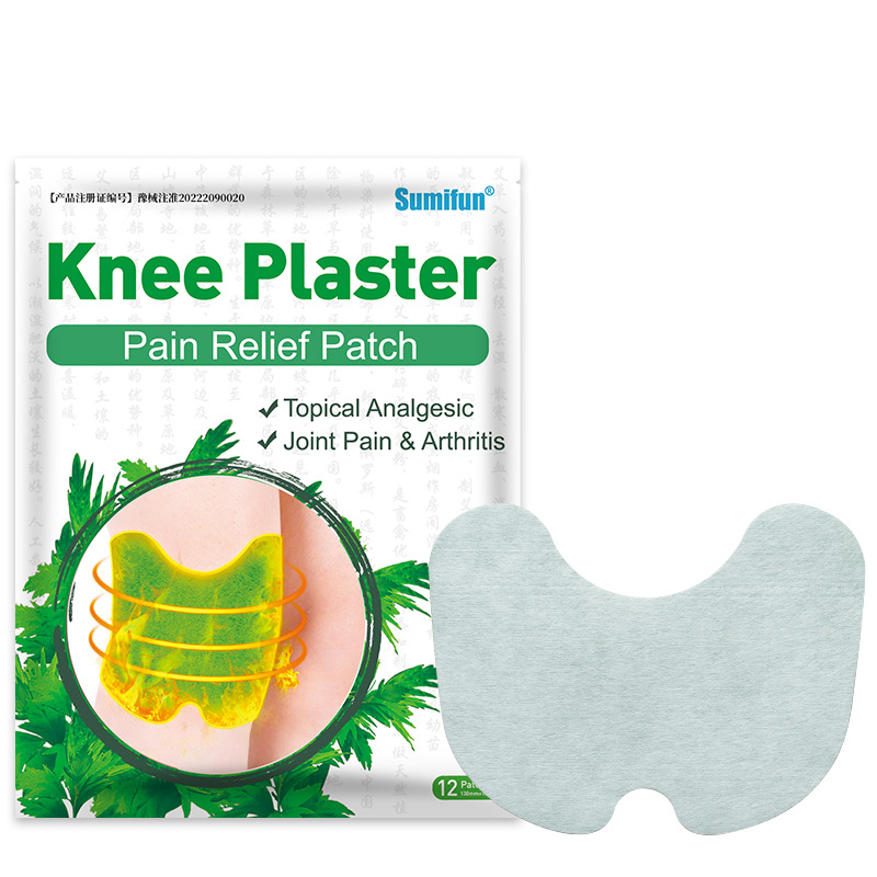 Sumifun Cross-Border Exclusive Supply for Amazon, Knee Patch with Mugwort, Knee Plaster Medicated Patch K04901