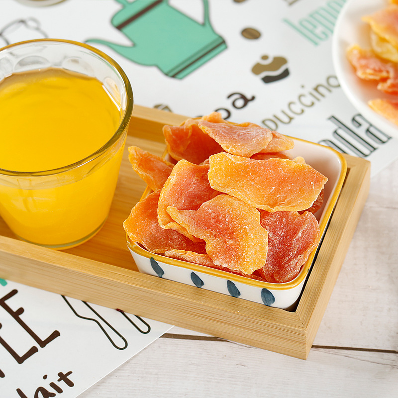 Factory Direct Supply Bulk red heart dried papaya red heart dried papaya slices leisure candied fruit dry supply sufficient