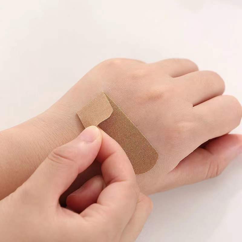 Yongbang Brand Thickeneded Cotton Band-Aid 00 Pieces Boxed Breathable Band-Aid to Protect Wound Patch Care Small Abrasion Patch