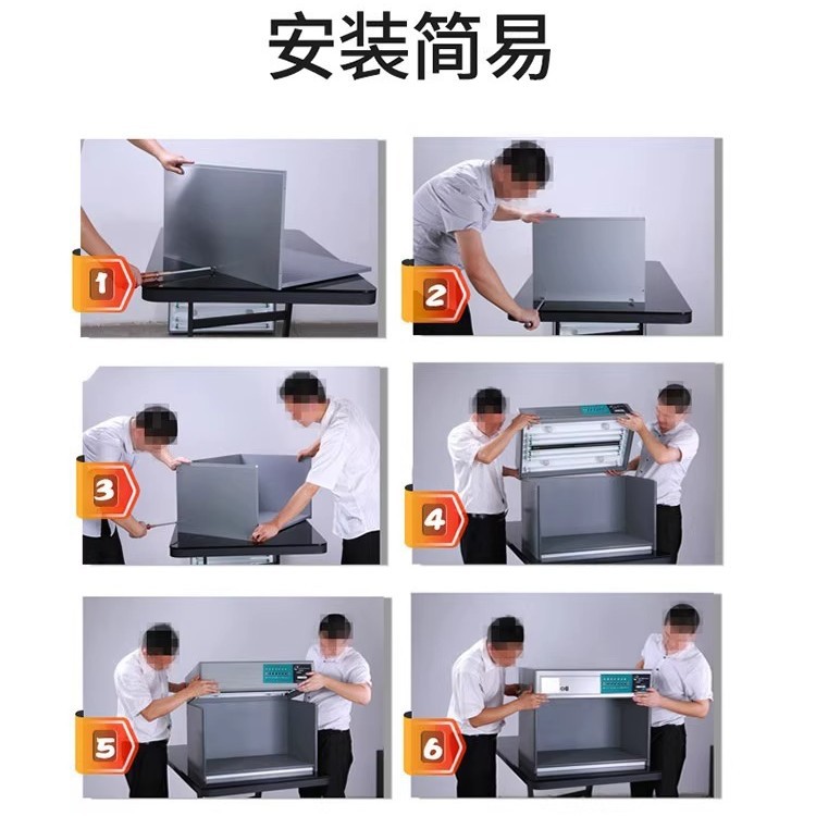 International Standard D65 Color Matching Light Box Led Four Five Six Seven Light Source Box Textile Clothing Fabric Paint Sample Printing