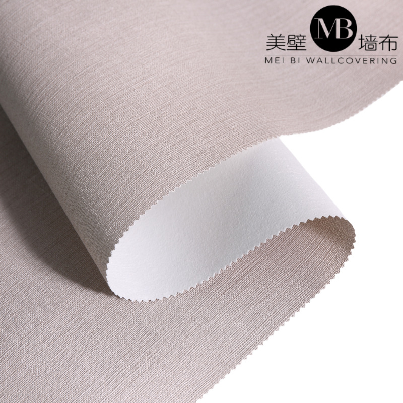 Chain Hotel Designated 1.37PVC Engineering Wall Cloth Cross Fabric Flame Retardant Wall Cloth Factory Non-woven Fabric 2.8 m