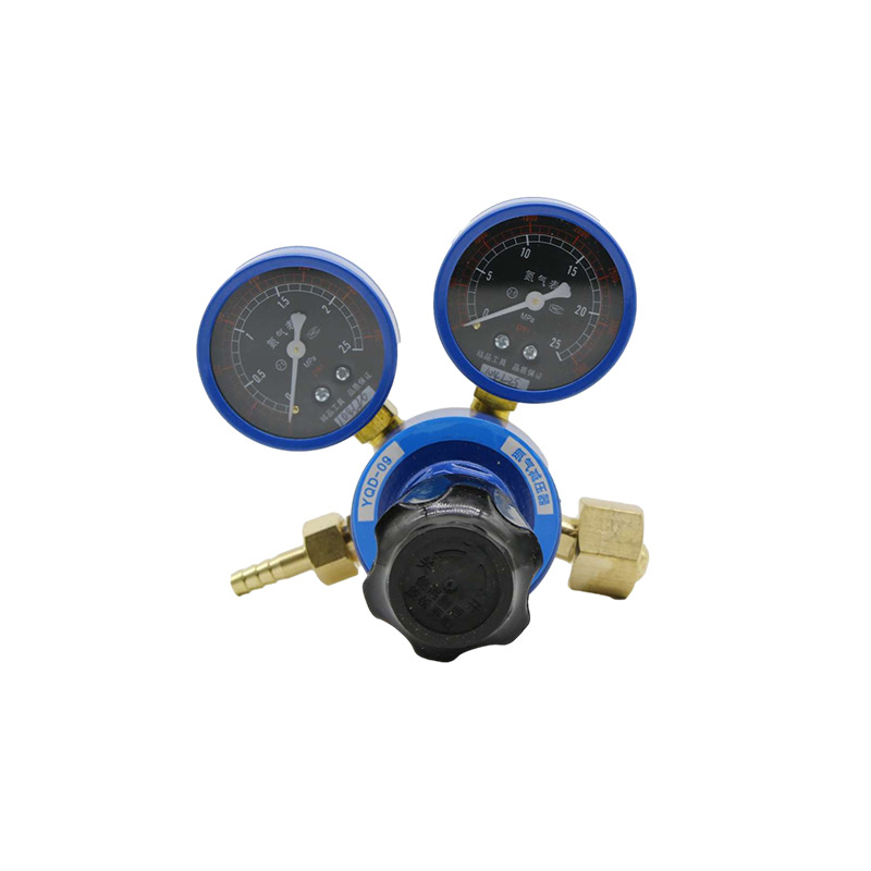 Wholesale pressure reducer oxygen acetylene meter propane argon gas meter pressure reducing valve carbon dioxide shockproof all copper pressure gauge