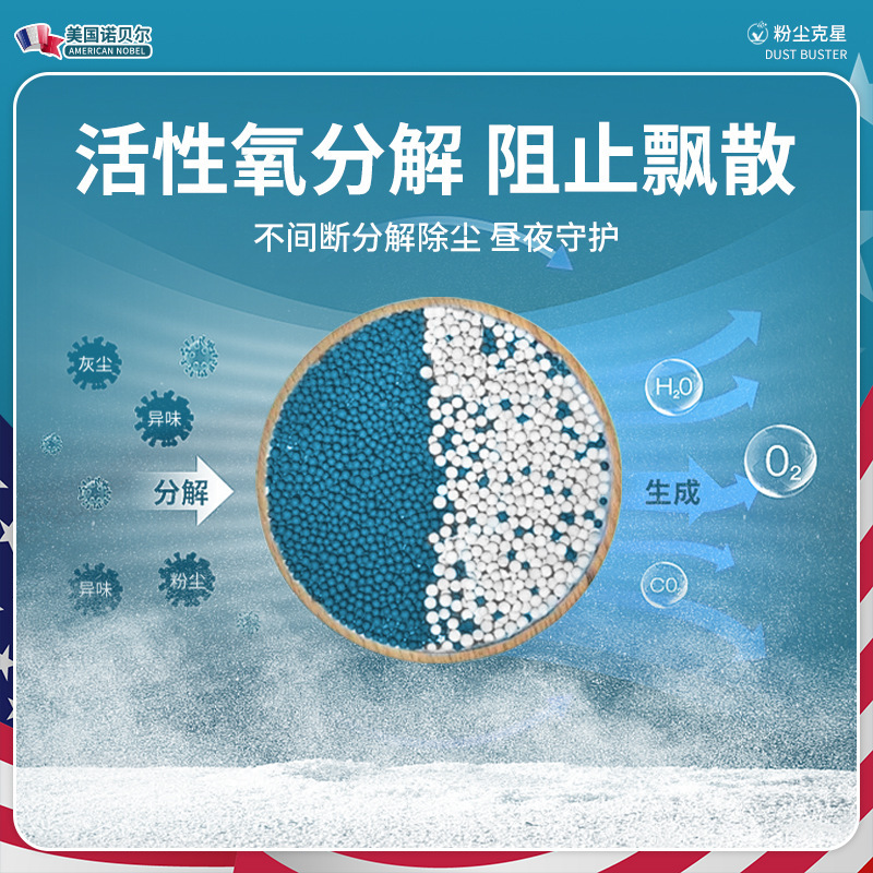 Adsorbs Dust, Air, Long-Lasting Freshness, Dust Removal Magic Box, Cleans, Fully Automatic Dust Removal, Moisture Absorption and Moisture-Proof Moisture Absorption Bag