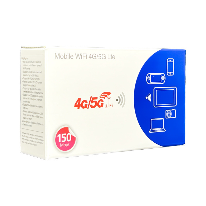 4g Wireless Portable Mifi Color Screen Portable Lte Router Wireless Wifi Can Insert Sim Card 4G5G Router