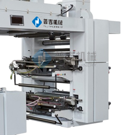 4-Color Stacked Flexographic Machine Film Printing Machine Opp Printing Machine Polyester Film Pet Printing Equipment High Speed and Wide Format