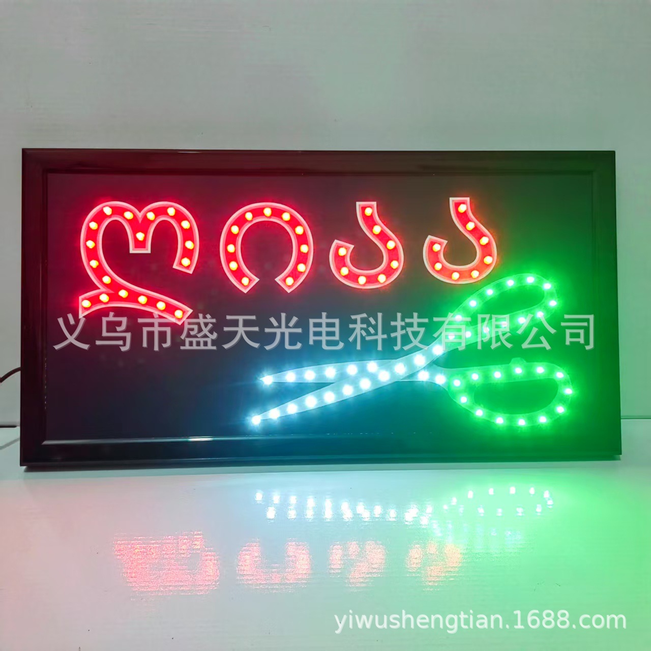 Led Billboard Luminous Sign Sign Barber Led Sign Board Georgia Open