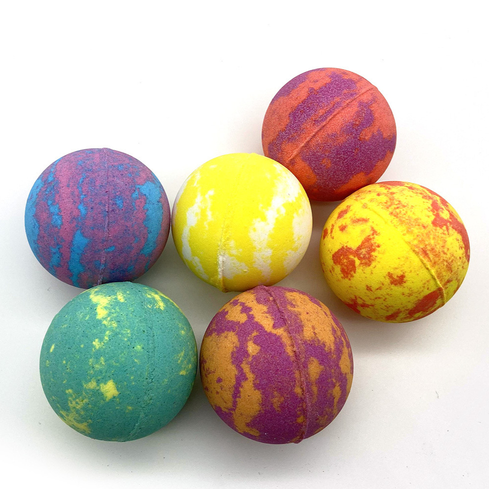 Cross-border bath ball children's toy bath salt ball large bubble ball baby bath salt bath ball bubble bath wholesale