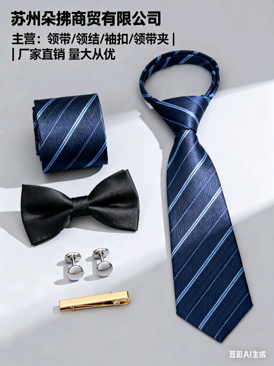 Bow tie men's formal dress wedding Korean bow men's best man British groom wedding red bow tie women