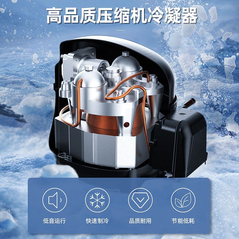New Ice Machine Commercial Large Fully Automatic Small Dormitory Milk Tea Ice Machine Square Ktv Bar Ice Machine