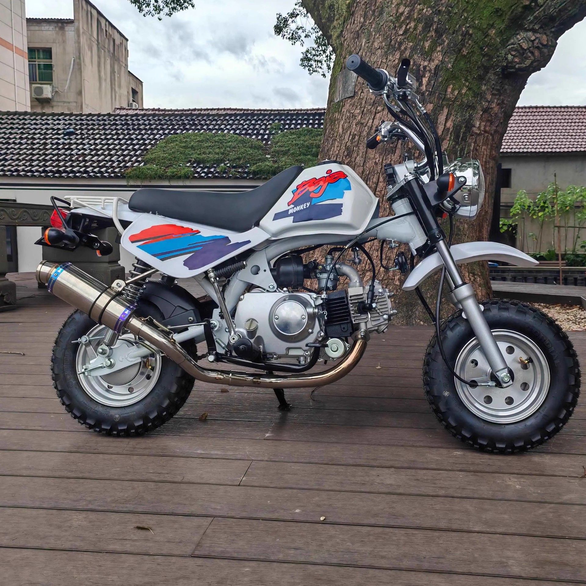 Мотоцикл Monkey ретро взрослый бензиновый скутер легкий топливный мотоцикл малый мини мотоцикл