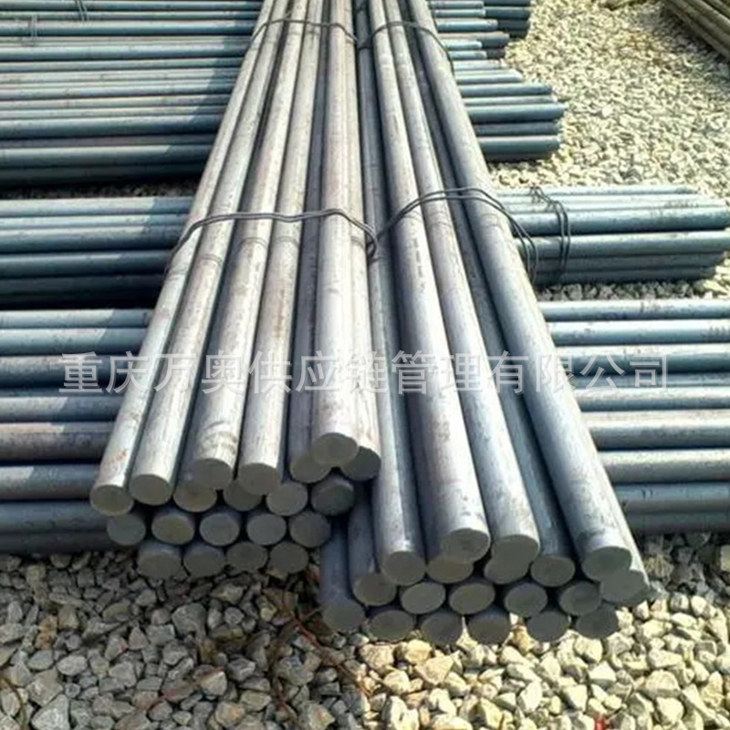 4145H Hot-Rolled Round Steel 8620H Round Steel 20Crmnti Mold Steel with Various Specifications Available for Spot Cutting and Processing
