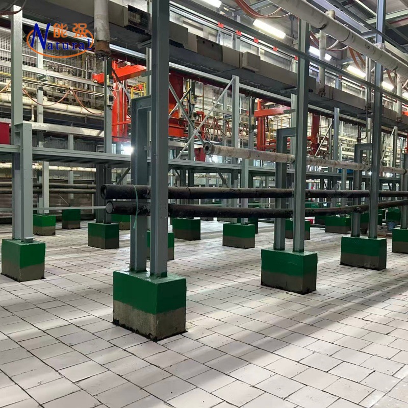 Профессиональное строительство фундамента для оборудования фабрики, изоляционный слой, антикоррозионные работы, пакет инженерных работ по предотвращению коррозии от кислот и щелочей, труд и материалы