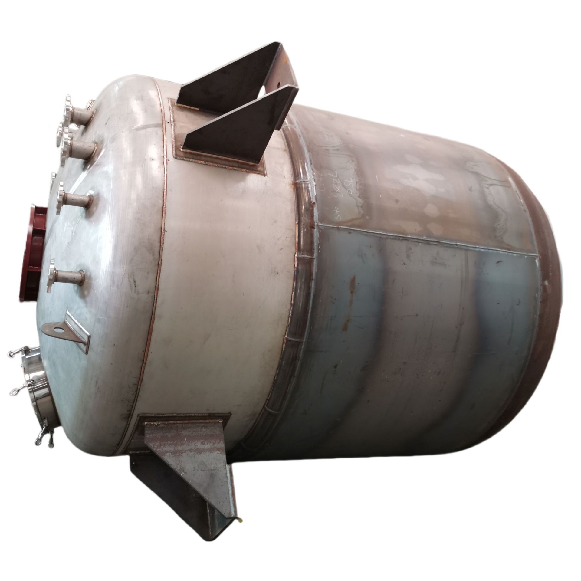 [Stainless Steel Reactor] Mixing Tank Coil Heating Emulsification Homogeneous Dispersion Automatic Equipment Processing Custom Factory