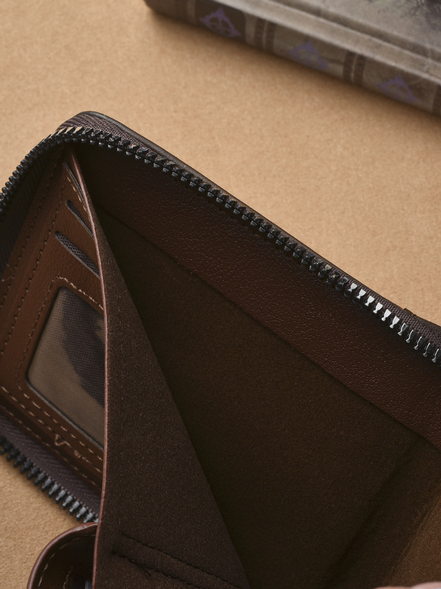 New Men's Wallet Cross-Border Pu Zipper Color Multi-Card Slot Casual Retro Large-Capacity Coin Purse Source Factory