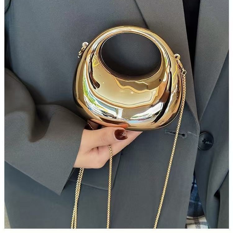 New Style Acrylic New Dinner Bag Women's New Mini Handbag Chain Crossbody Bag Small Size