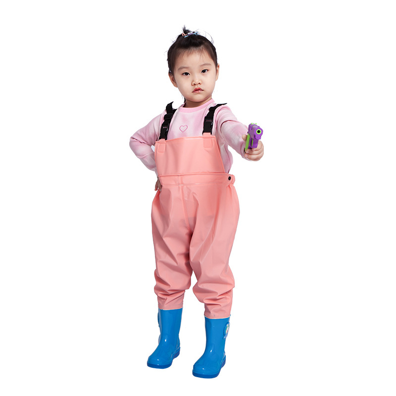 Gj Kidsren's Water Play Clothes, Sand Play, Water Artifact, Kidsren's Waders, Beach Toys, Kindergarten Toys, Waterproof and Anti-Dirty