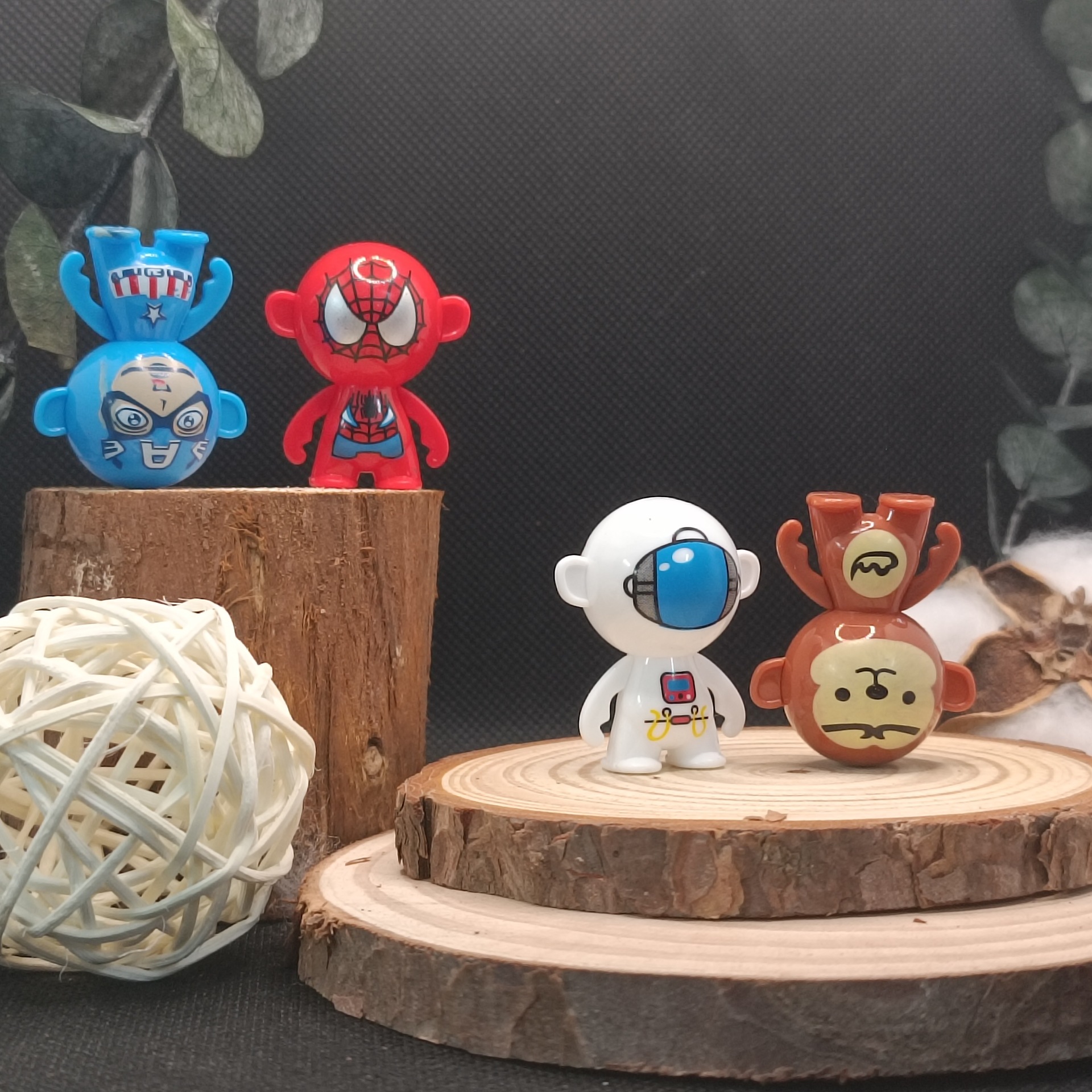 Factory Direct Sales Internet Celebrity Mini Tumbler Little Monkey Educational Desktop Toys Wholesale Street Stall Reward Gifts