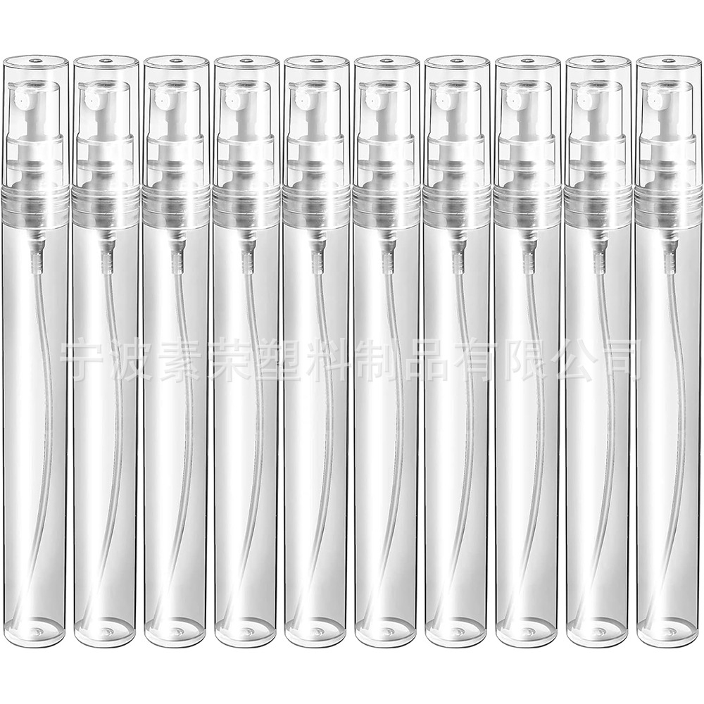 Cross-Border Perfume Pen Perfume Bottle Plastic Spray Bottle Refill Bottle Trial Perfume Sample