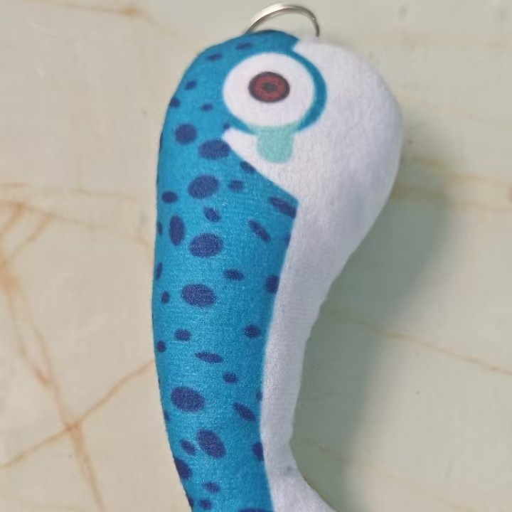 Плюшевая игрушка кукла с соленой рыбной палочкой, подушка для сна, длинный зажим для ног, милая аксессуарная кукла, подарок на день рождения