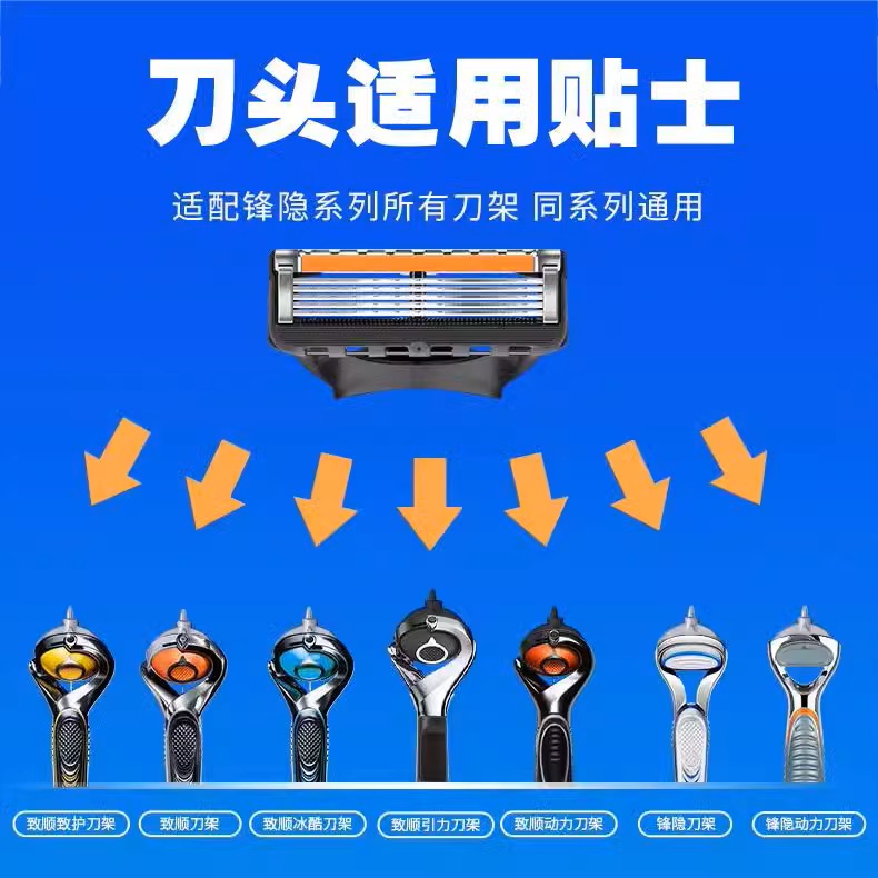 Five-Layer Razor Manual Shaver with 5-Layer Blades, Replaceable Blades, German Craftsmanship, Old-Fashioned Beard Razor, Shaving Razor