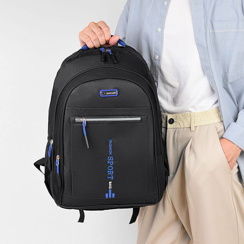 Рюкзак мужской, большой емкости, для деловых поездок, модный, для студентов старших классов, школьный рюкзак