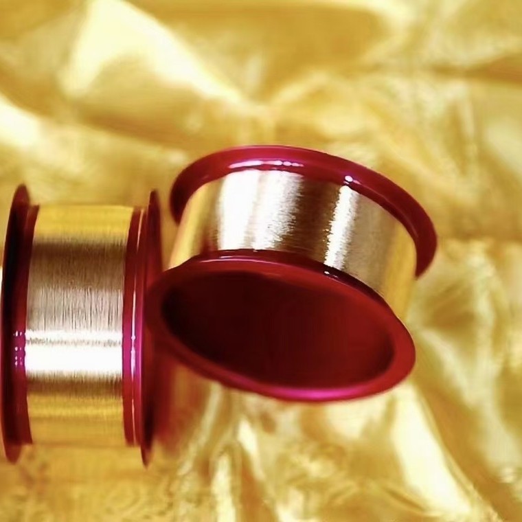 Professional and High-Quality Supply of Led Gold Wire, Semiconductor Led Packaging Key Gold Wire, 0.7Mil-18Um Gold Wire