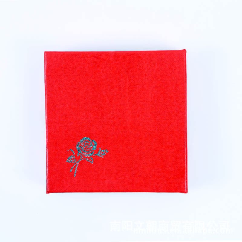 A Plum Blossom Paper Packaging Box Bracelet Box Jewelry Gold Jade Gift Box Jewelry Pendant Manufacturer Wholesale