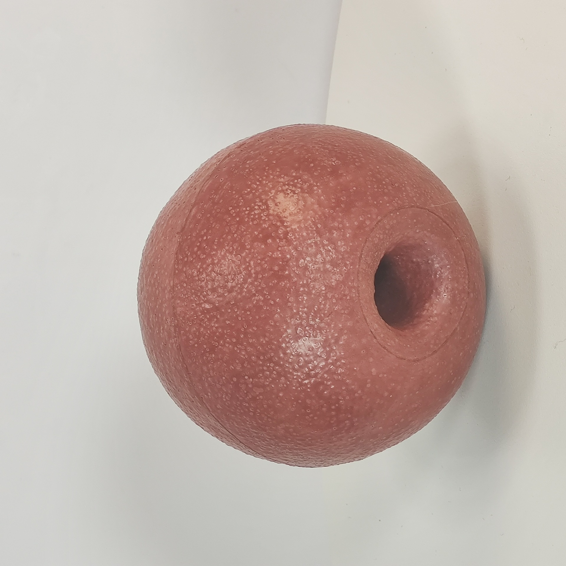 Pvc Brown Round Float Yq-80 Soft Float Hollow Float Manufacturer Silver Ball Fishing Gear