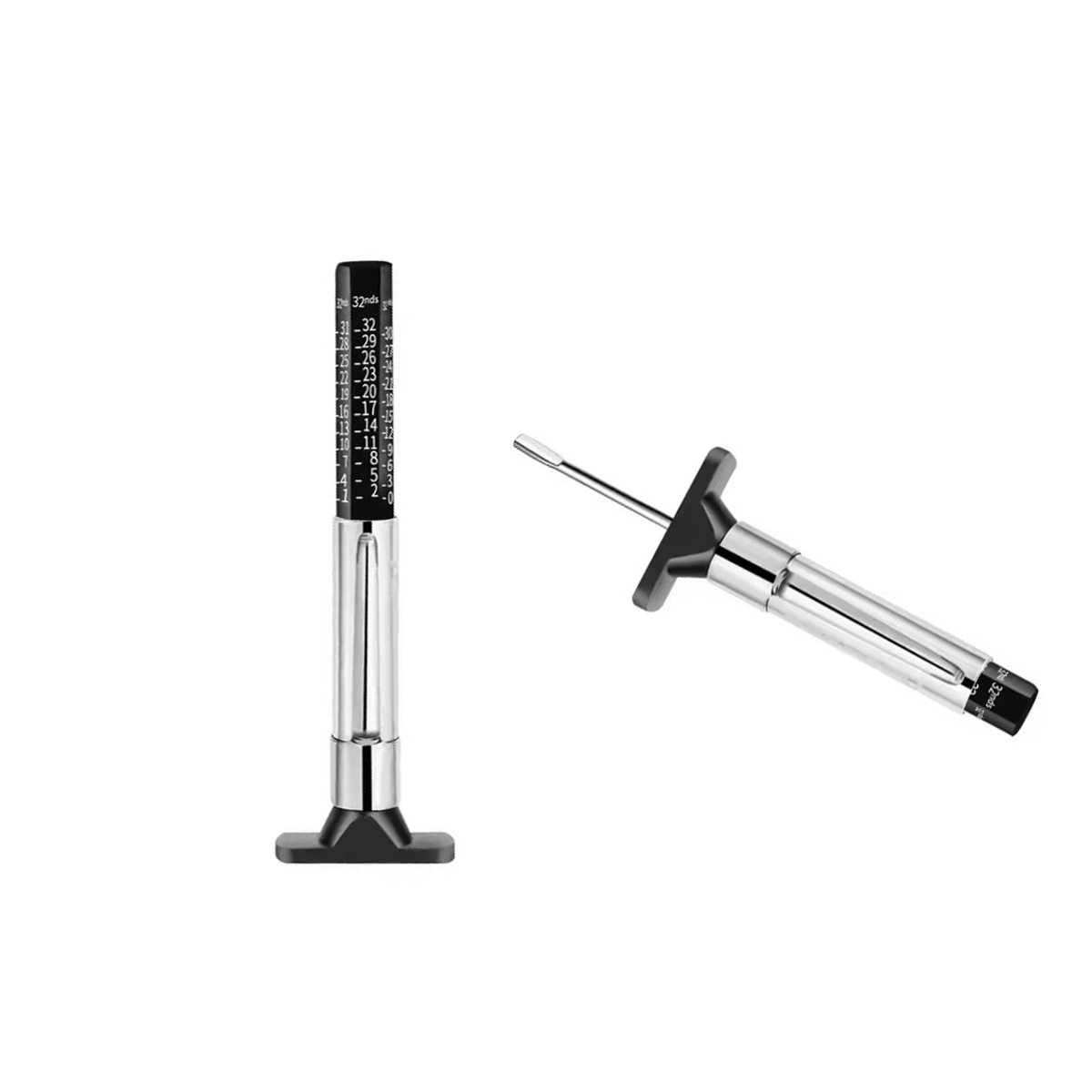 Пластиковый измеритель глубины протектора 0-25мм, измерение протектора, точное измерение