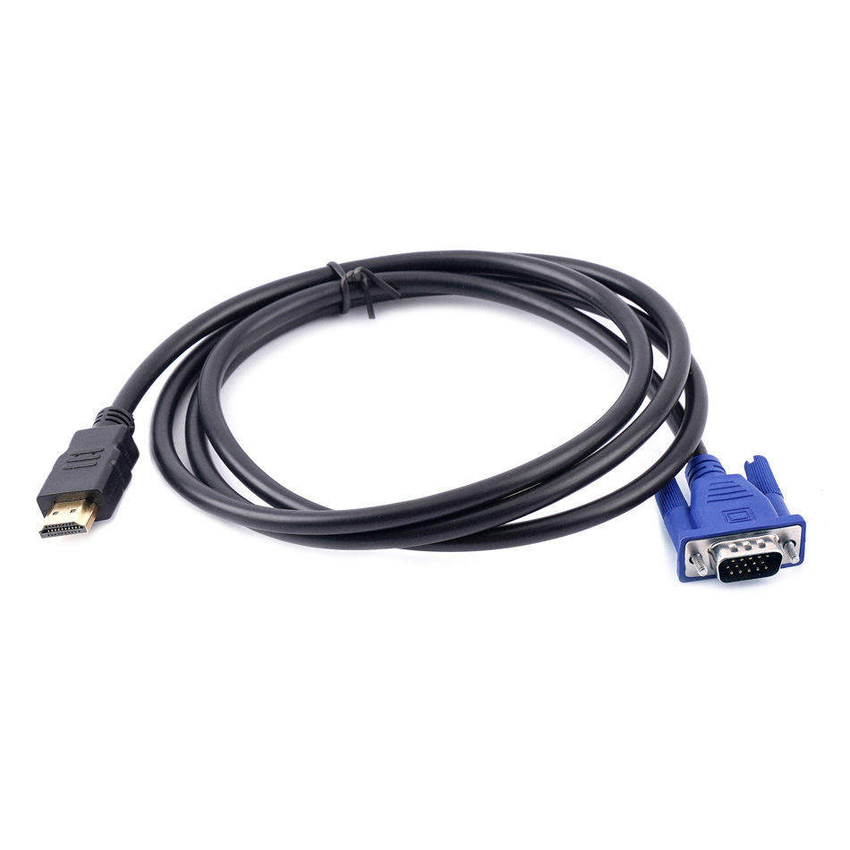 Factory spot hdmi to vga line hdmi-vga line hdmi to vga HD video adapter line