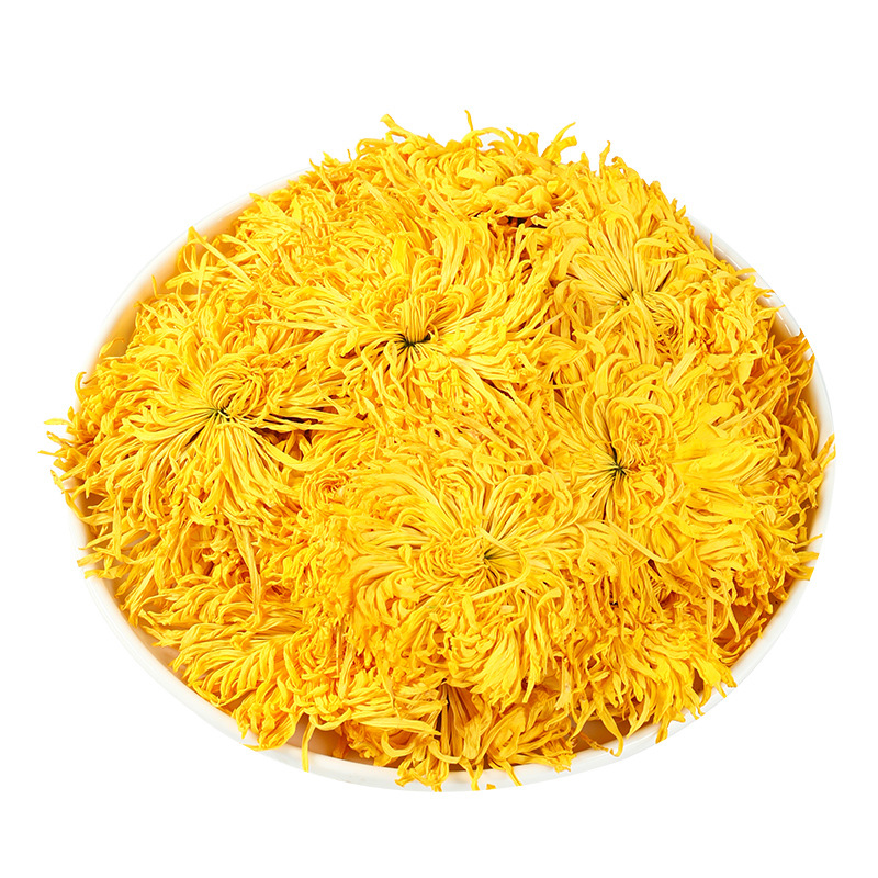 New Flower Chrysanthemum Tea Huangshan Golden Silk Imperial Chrysanthemum Bulk Large Yellow Chrysanthemum One Cup Special Large Chrysanthemum Yellow Chrysanthemum Petals