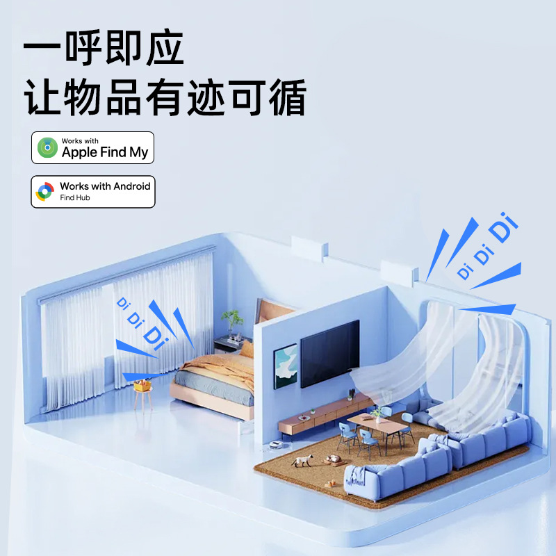 Google Findmy Dual-System Locator Screw Model Is Compatible with Dual-System Anti-Lost Device Kidsren's Pet Locator