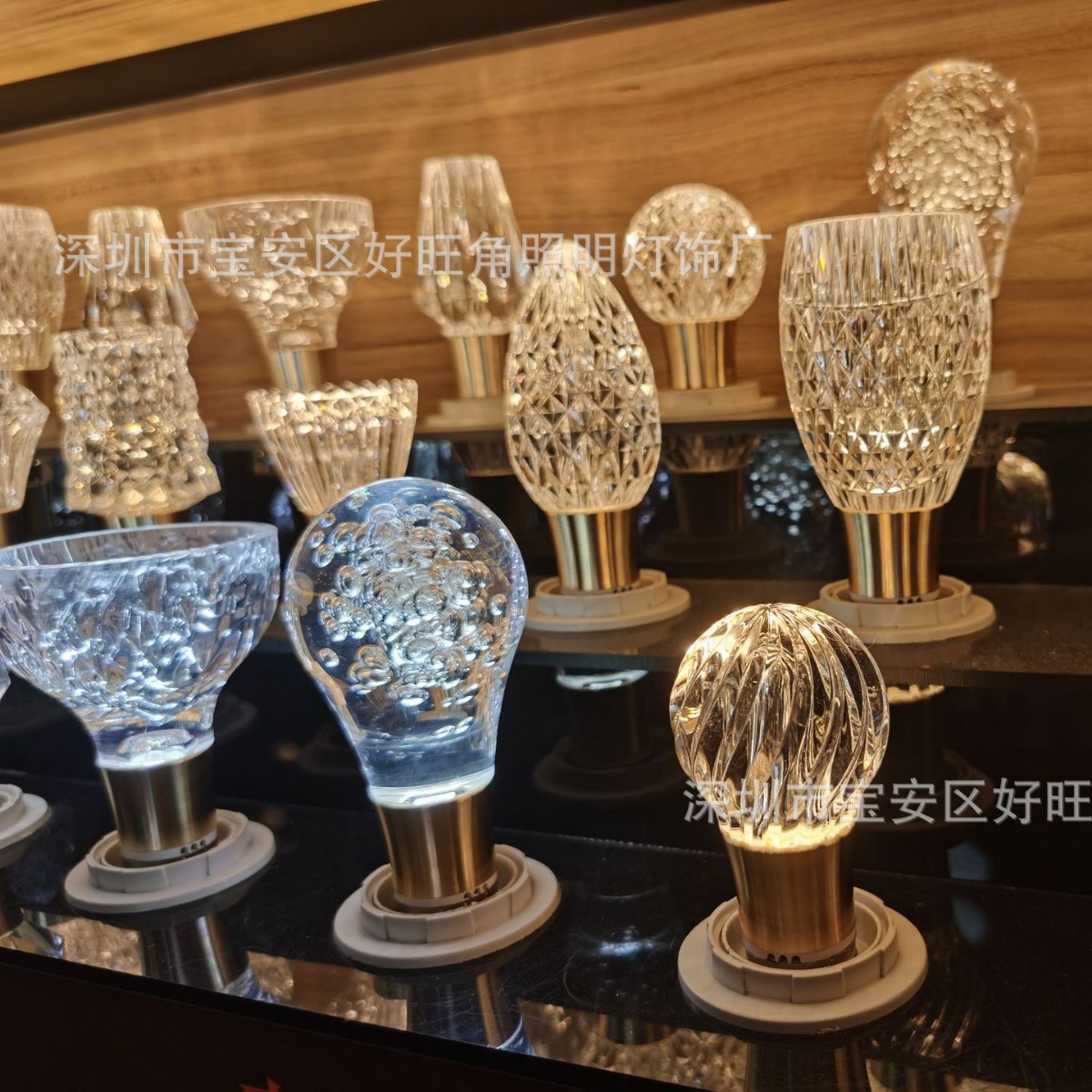 лампа 5W световой люкс акриловая кристальная лампа светодиодная креативная атмосферная повседневная декоративная лампа с алмазным наконечником E27