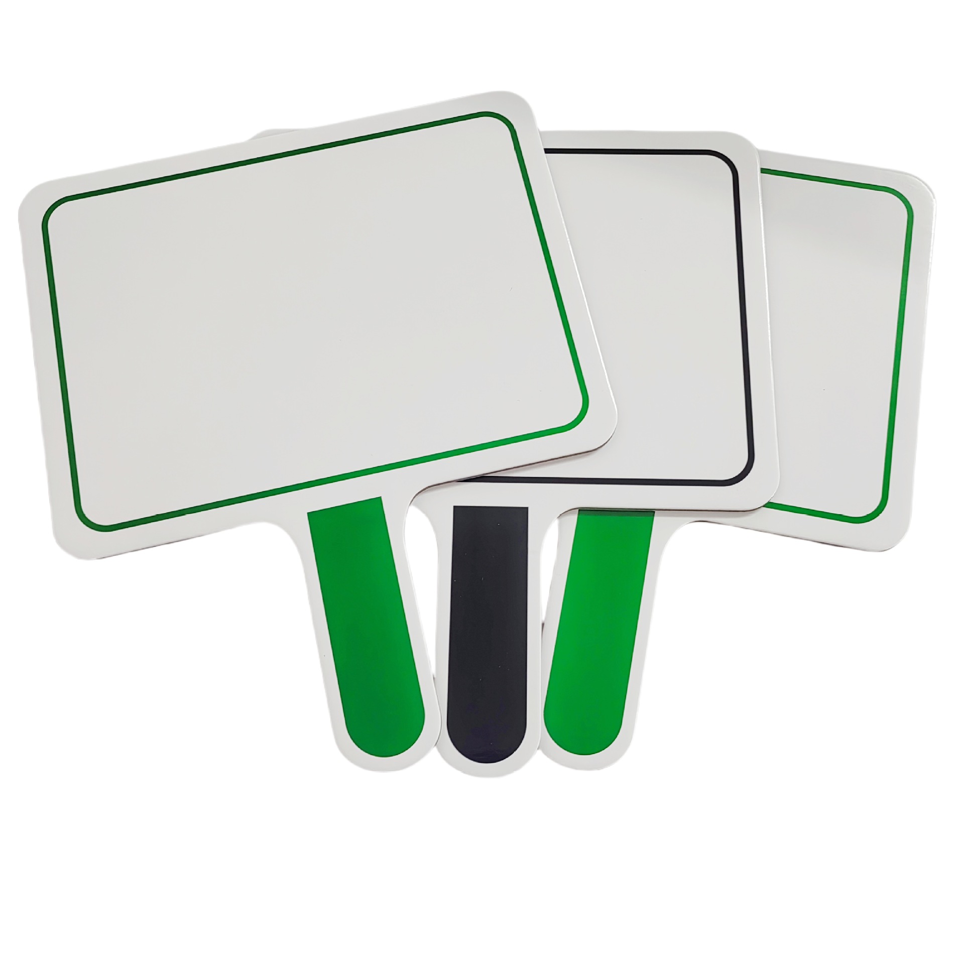 Customized Classroom Live Interactive Handheld Whiteboard Square Round Handheld Erasable Double-sided Whiteboard Customized