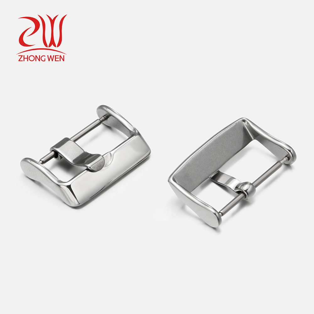 Source Factory Stainless Steel Watch Buckle Smart Watch Buckle Watch Accessories 2224 Watch Strap Buckle Ear Pin Buckle Belt Buckle
