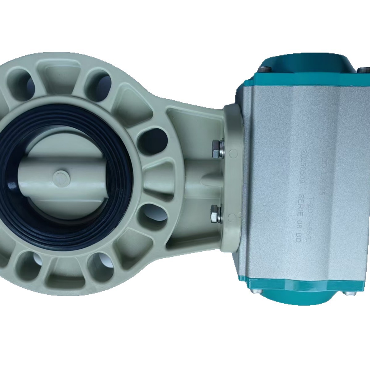 JJV brand pneumatic ball valve disc valve electric PPH UPVC chemical grade corrosion resistant JJV brand pneumatic ball valve