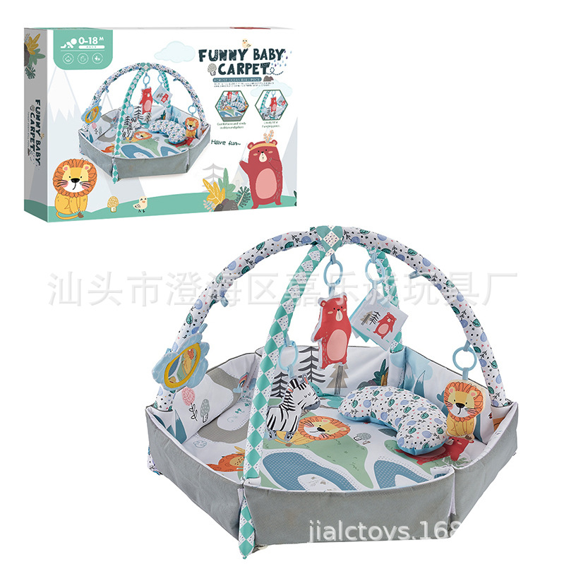 Toy Baby hexagonal game crawling mat play Fitness mat with pillow climbing mat newborn toy game mat