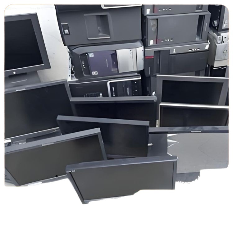 Old Computer Recycling, Office Equipment, Waste and Backlog Warehouse Materials, Scrap Recycling, Resources