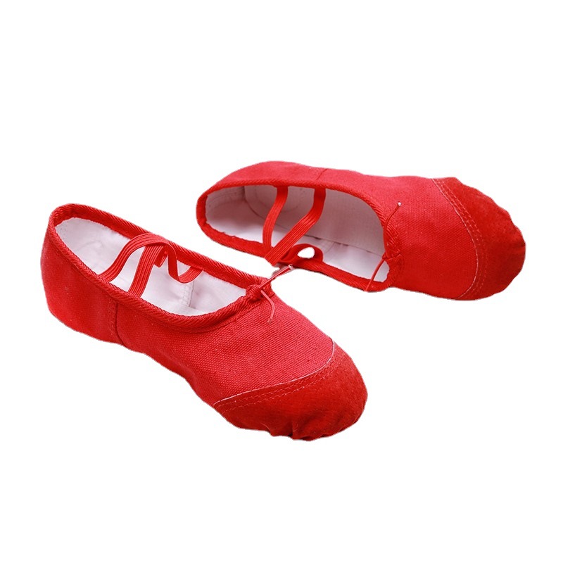 Wholesale dance shoes female children adult body practice soft bottom dancing cat claw shoes ethnic dance yoga ballet shoes