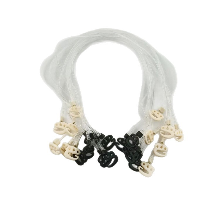 Fish Line Hair Curtain Hook Wig Human Hair Invisible Traceless Natural Long Curly Hair Length Adjustable DIY Wig Accessories