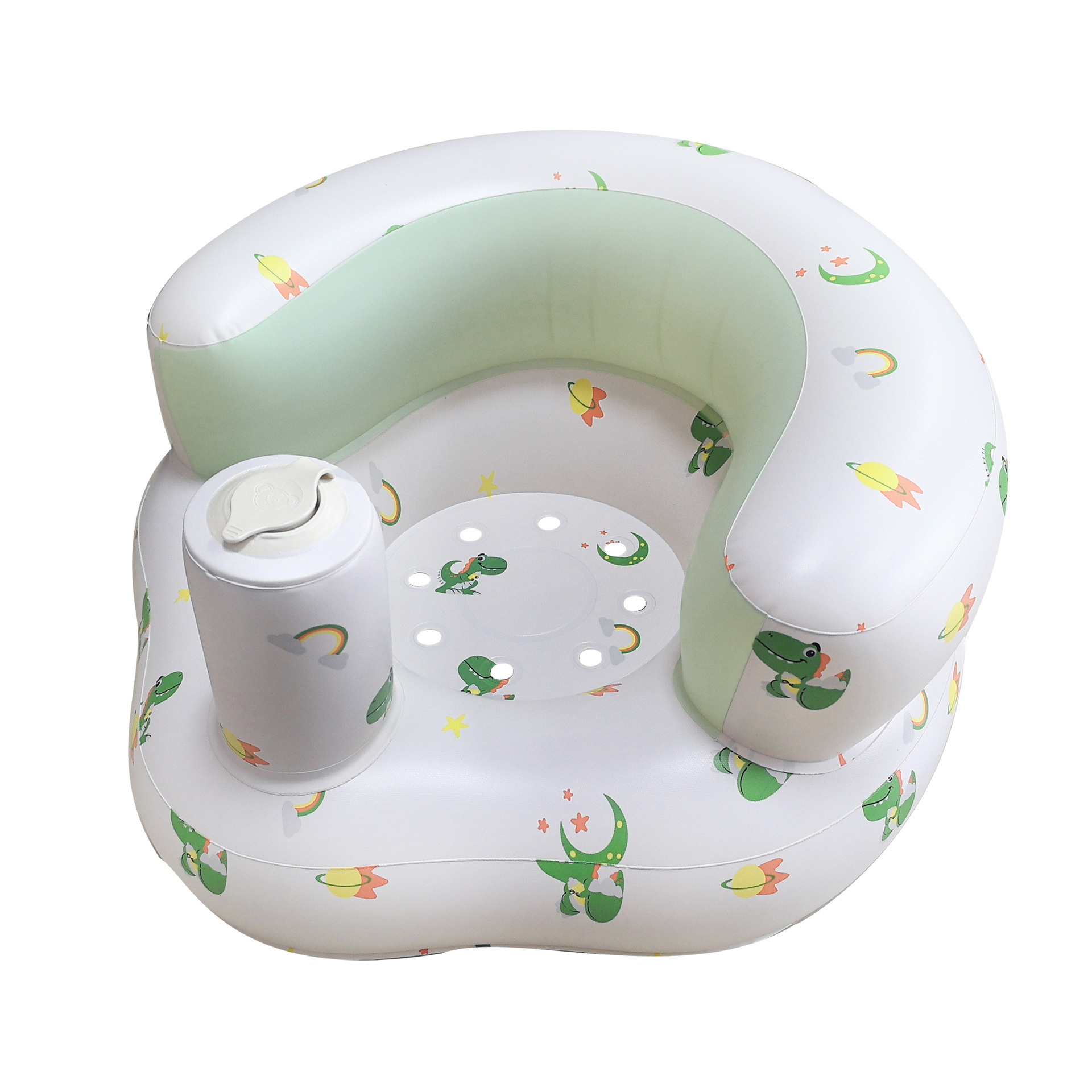 Large Quantities of Pvc Inflatable Baby Learning Seats Available for Training Anti-Fall Baby Sofa Inflatable Kidsren's Sofa