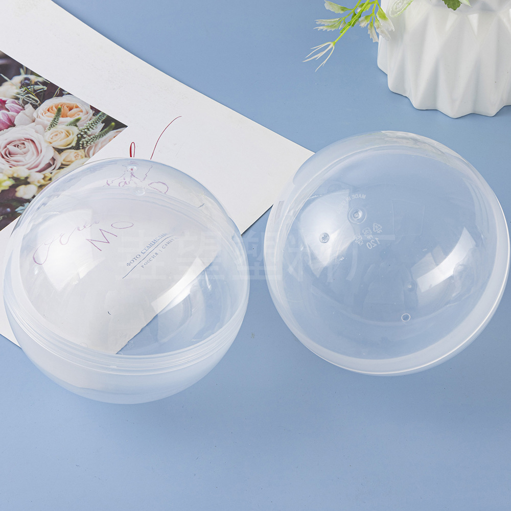 Factory Wholesale New Transparent Gashapon Shell Toy Egg Gashapon Machine Special Gashapon Ball Gashapon Plastic Pp Ball Shell