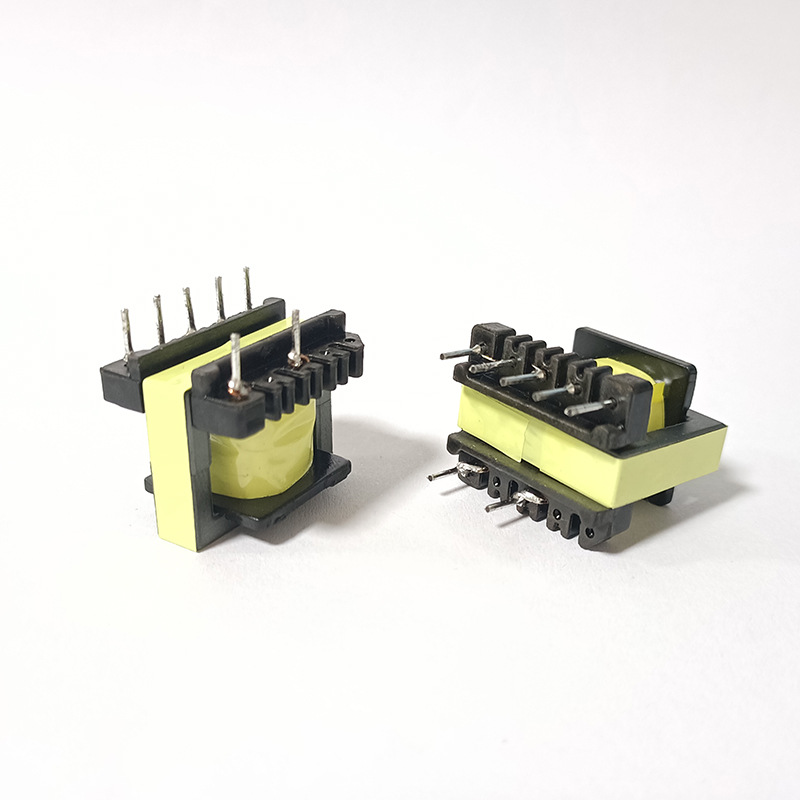 High-frequency Transformer EE25 Vertical 5+5 Power Adapter Transformer Oil-impregnated Single-phase Digital Transformer