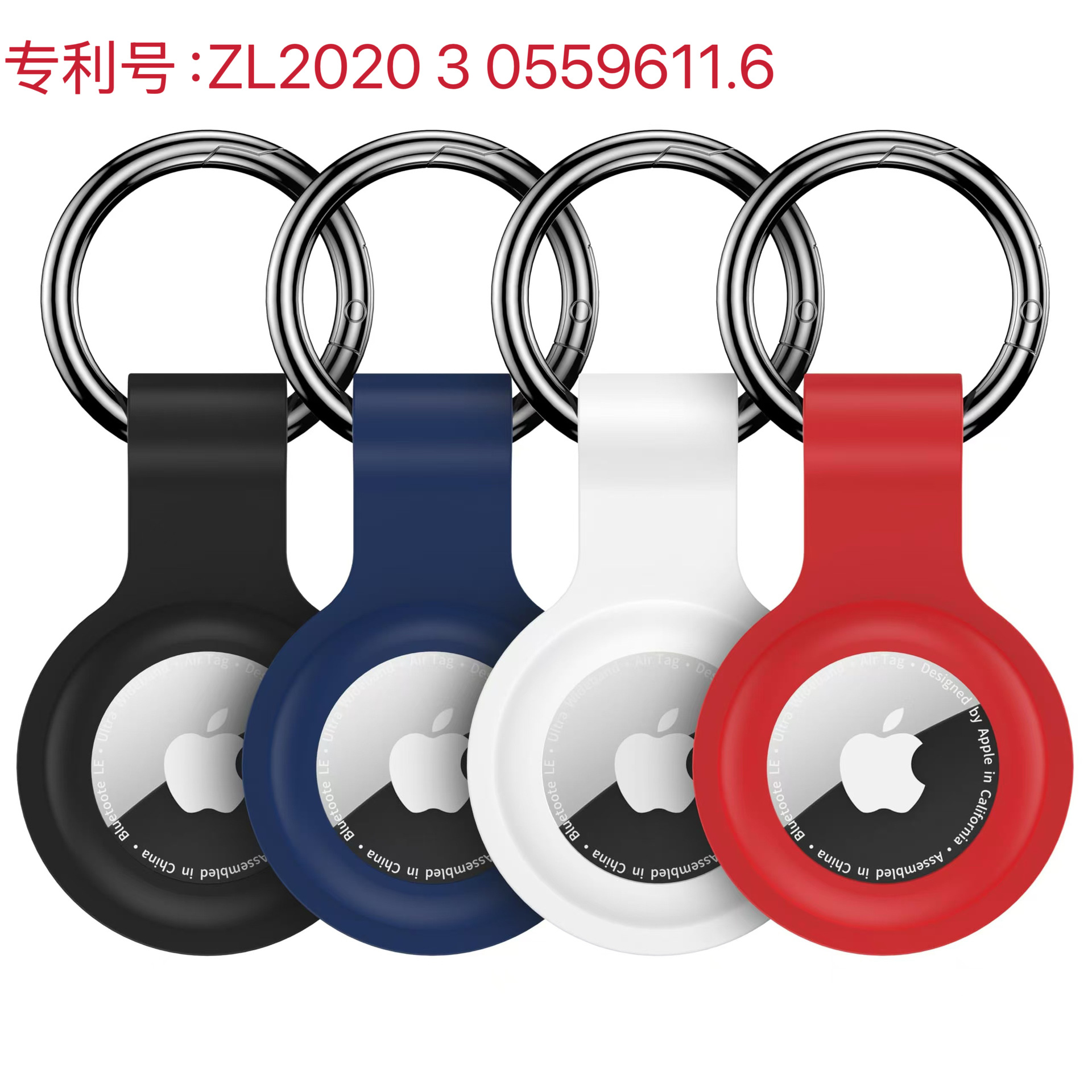 Suitable for Apple Airtag2 Protective Case Apple Airtag Silicone Positioning Tracker Portable Anti-Lost Protective Case